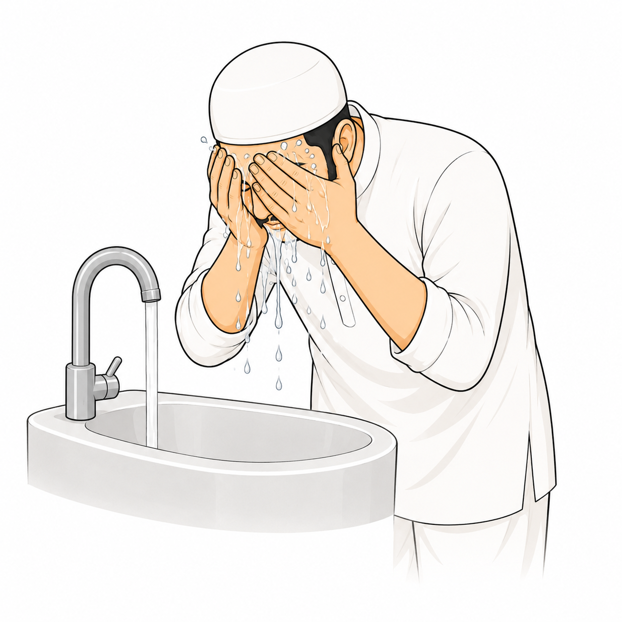 Wash your face